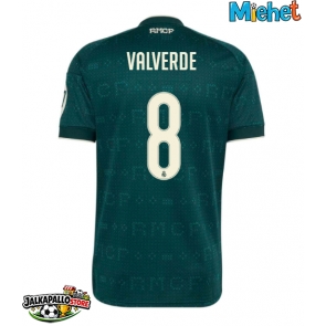 Real Madrid Federico Valverde #8 Vieraspaita 2026-27 Lyhythihainen